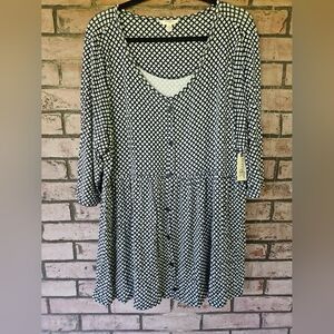 Terra & Sky Babydoll Top